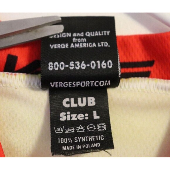 2005 Bicycle Tour of‎ Colorado Cycling Jacket Mens Size Medium Verge Sport - Picture 4 of 7